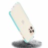 Чехол Gurdini Crystal Ice для iPhone 12 Pro Max мятный - фото № 2