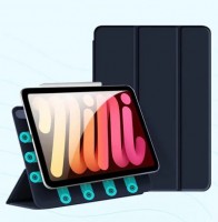 Чехол Gurdini Magnet Smart для iPad mini 6th gen (2021) темно-синий