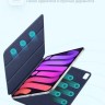 Чехол Gurdini Magnet Smart для iPad mini 6th gen (2021) темно-синий - фото № 3