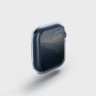 Чехол Uniq Glase для Apple Watch 45 мм (набор из 2 шт.) прозрачный/тонированный - фото № 2