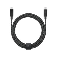 Кабель Native Union Belt Cable Pro USB-C to USB-C 240W 2.4 м черный