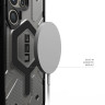 Чехол UAG Pathfinder Pro с MagSafe для Samsung Galaxy S24 Ultra прозрачный (Ice) - фото № 3
