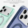 Чехол Gurdini Stand Case 360 для iPhone 17 Pro Max синий - фото № 3