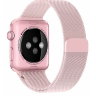 Ремешок Gurdini Milanese Loop металлический для Apple Watch 42/44 мм нежно-розовый (Pink)