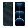 Чехол PITAKA MagEZ Case для iPhone 12 Pro синий карбон - Twill (KI1208P)