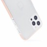 Чехол Gurdini Crystal Ice для iPhone 12 Pro Max розовый - фото № 3
