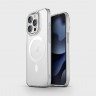 Чехол Uniq Hybrid LifePro Xtreme MagSafe для iPhone 13 Pro Max прозрачный (Clear)
