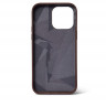 Чехол Decoded Leather Back Cover с MagSafe для iPhone 14 Pro Max коричневый (Brown) - фото № 4