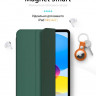 Чехол Gurdini Magnet Smart для iPad 10.9" (2022) темно-зеленый - фото № 2