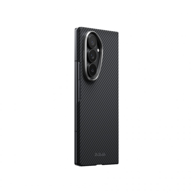 Чехол PITAKA Edge Case для Samsung Galaxy Z Fold 8 Ultra - 600D Black/Grey (Twill)
