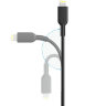 Кабель Anker PowerLine II Lightning — USB (0.9 метра) чёрный - фото № 2