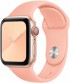Силиконовый ремешок Gurdini для Apple Watch 38/40 мм розовый грейпфрут