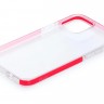 Чехол Gurdini Crystal Ice для iPhone 12 Pro Max красный - фото № 4