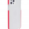 Чехол Gurdini Crystal Ice для iPhone 12 Pro Max красный