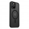Чехол Gurdini Shockproof c MagSafe для iPhone 12 Pro Max черный - фото № 3
