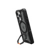 Чехол UAG Plasma XTE с MagSafe для iPhone 15 Pro черный/оранжевый (Black/Orange) - фото № 8