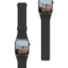 Силиконовый ремешок UAG Pathfinder Strap для Apple Watch 49/46/45/44 мм черный/титановый (Black/Titanium) - фото № 2