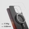 Чехол PITAKA Tactile Woven Case для iPhone 16 Plus - Sunset - фото № 3