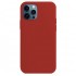 Силиконовый чехол Gurdini Silicone Case для iPhone 12 / 12 Pro красный (Red)