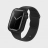 Чехол со стеклом Uniq Legion для Apple Watch 45 мм черный