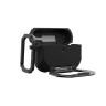 Чехол UAG Monarch with Built-in Phone Stand для AirPods Pro 3 черный/серебро (Black/Silver) - фото № 8