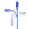 Кабель Anker PowerLine II Lightning — USB (0.9 метра) синий - фото № 2