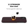 Чехол PITAKA MagEZ Case для iPhone 11 бордовый карбон Twill (KI1103R) - фото № 8