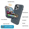 Чехол Catalyst Vibe Case для iPhone 13 Pro Max серый (Battleship Gray) - фото № 5
