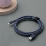 Кабель Native Union Belt Cable XL USB-A to Lightning 3 м синий - фото № 3