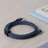 Кабель Native Union Belt Cable XL USB-A to Lightning 3 м синий - фото № 4