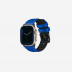 Силиконовый ремешок Uniq Linus для Apple Watch 42/44/45/49 мм голубой