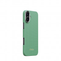 Чехол PITAKA Ultra-Slim Case для iPhone 16 - Forest Green