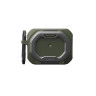 Чехол UAG Monarch with Built-in Phone Stand для AirPods Pro 3 оливковый/серебро (Olive Drab/Silver) - фото № 4