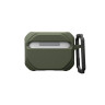 Чехол UAG Monarch with Built-in Phone Stand для AirPods Pro 3 оливковый/серебро (Olive Drab/Silver) - фото № 5