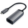 Адаптер Satechi USB Type-C to Ethernet Adapter серый космос - фото № 2