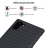 Чехол PITAKA MagEZ Case для Samsung Galaxy Note 10 чёрный карбон Twill (KN1001) - фото № 6