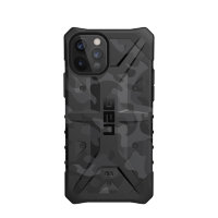 Чехол UAG Pathfinder SE Series для iPhone 12 / 12 Pro черный камуфляж (Midnight Camo)