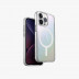 Чехол Uniq Lifepro Xtreme с MagSafe для iPhone 15 Pro Max прозрачный c переливами (Iridescent)
