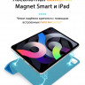 Чехол Gurdini Magnet Smart для iPad 10.9" (2022) голубой - фото № 3