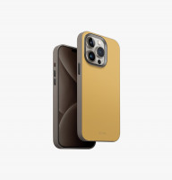 Чехол Uniq Lyden DS с MagSafe для iPhone 15 Pro Max желтый/серый (Canary Yellow/Flint Grey)