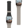 Силиконовый ремешок UAG Pathfinder Strap для Apple Watch 42/41/40 мм черный/титановый (Black/Titanium)