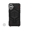 Чехол UAG Monarch Pro Kevlar с MagSafe для iPhone 16 Plus черный кевлар (Kevlar Black)