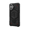 Чехол UAG Monarch Pro Kevlar с MagSafe для iPhone 16 Plus черный кевлар (Kevlar Black) - фото № 3