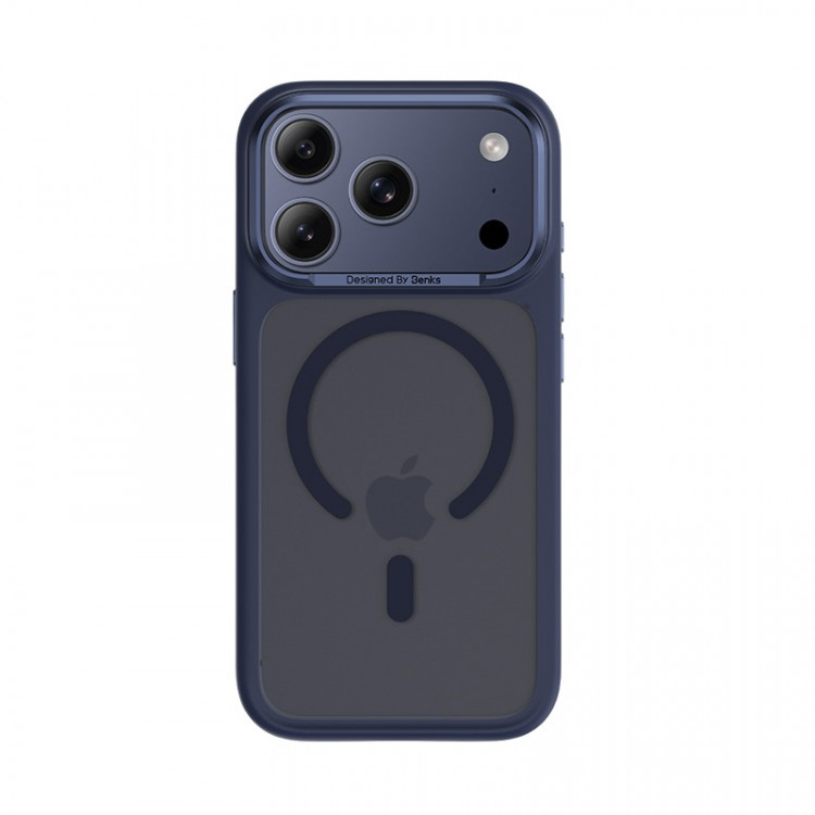 Чехол Benks Mist для iPhone 17 Pro Max - синий