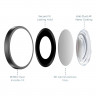 Защита объектива камеры Benks GlassWarrior Lens Protector для Samsung Galaxy S26 Ultra - серебристый - фото № 4