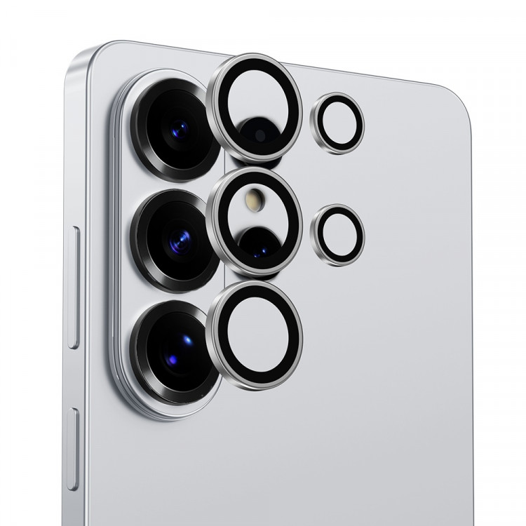Защита объектива камеры Benks GlassWarrior Lens Protector для Samsung Galaxy S26 Ultra - серебристый