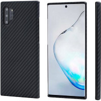 Чехол PITAKA MagEZ Case для Samsung Galaxy Note 10+ (Plus) чёрный карбон Twill (KN1001P)