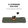 Чехол PITAKA MagEZ Case для iPhone 11 Pro зелёный карбон Twill (KI1105) - фото № 8