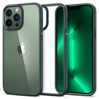 Чехол SPIGEN Ultra Hybrid для iPhone 13 Pro зеленый (Midnight Green)