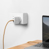Сетевое зарядное устройство Native Union Fast GaN Charger PD 67 Вт белое - фото № 6